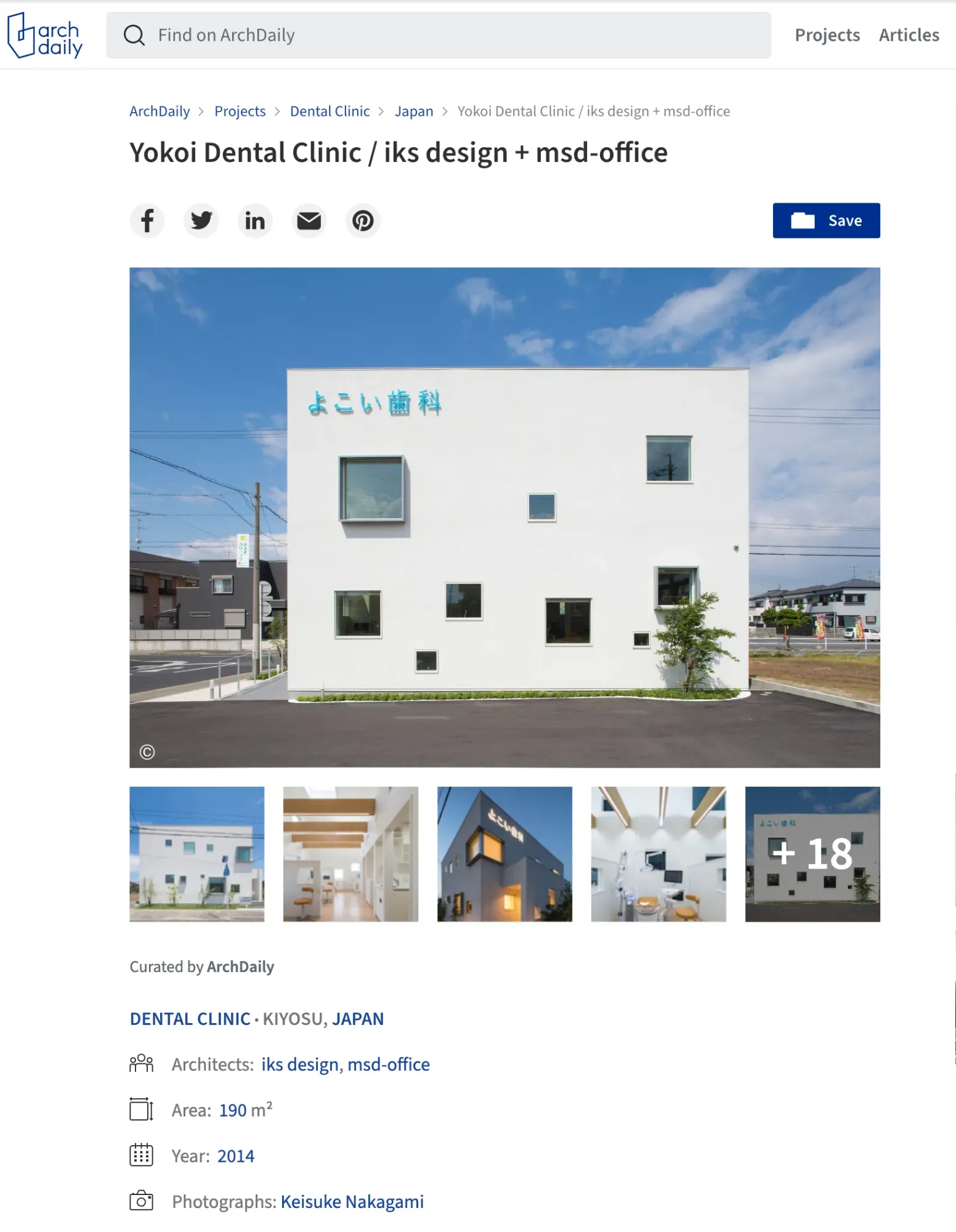 10 掲載Media | archdaily 